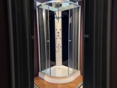 31'X31'X75' غرفة الاستحمام غرفة الاستحمام الزجاج المقاوم