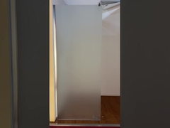 علبة دش زجاجية 8 ملم واضحة مصنوعة خصيصا لمبنى المكاتب