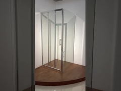 6 ملم مغطس دش متحرك بدون إطار 900x900x1900 ملم