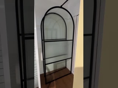 5 ملم 6 ملم سمك غطاء الحمام الزجاجي الحديث 2 سنوات ضمان