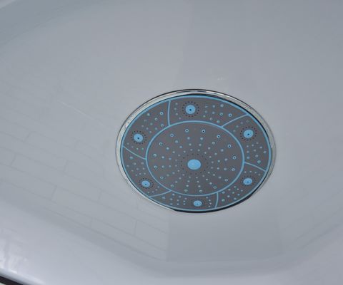 كبائن حمام انزلاقية ذات نمط مفتوح 1000 × 1000 × 2150 مم