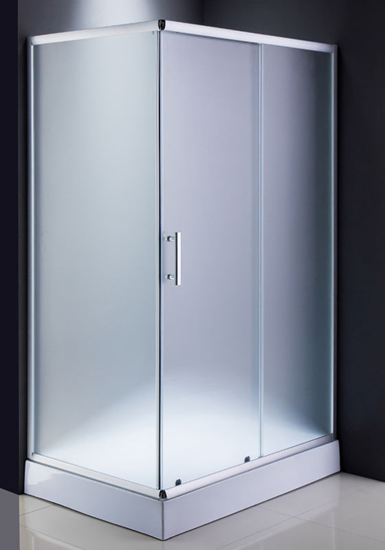 الألومنيوم الإطار ABS صينية غرفة الحمام المقصورة 6 ملم الزجاج الذكي